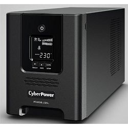 CyberPower 3000VA/2700W PR3000ELCDSL, line-int., Euro, tower