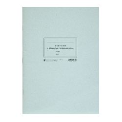 IV-32 OČEVIDNIK O OBAVLJENIM PREGLEDIMA UMRLIH U GODINI; Knjiga 100 stranica, 21 x 29,7 cm