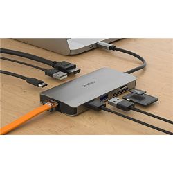 D-Link USB-C HUB 8-in-1, DUB-M810