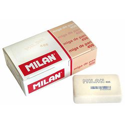 Gumica MILAN 406 velika bijela P6/150