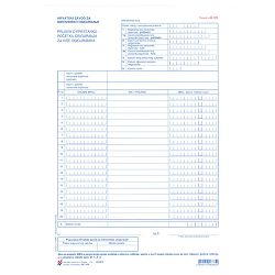 M-1 PK PRIJAVA O PRESTANKU-POČETKU ZA VIŠE OSIGURANIKA; Komplet 2 lista, 21 x 29,7 cm