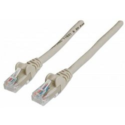 Intellinet prespojni mrežni kabel Cat.5e UTP PVC 0.5m sivi