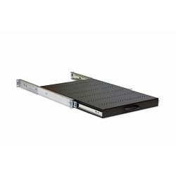 Izvlačiva polica 19"/1U, 450mm, crna