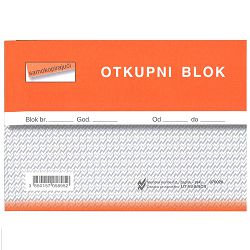 VII-8/NCR OTKUPNI BLOK; Blok 3 x 50 listova, 14,8 x 10,5 cm