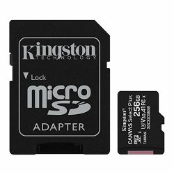 MEM SD MICRO 256GB Canvas Plus + ADP