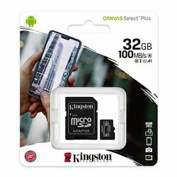 MEM SD MICRO 32GB Canvas Plus + ADP