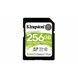 Memorijska kartica Kingston SD 256GB Class 10 UHS-I Plus