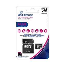 MediaRangeMICROSDXCMEMORIJSKAKARTICA,klasa10,64GB,MR955