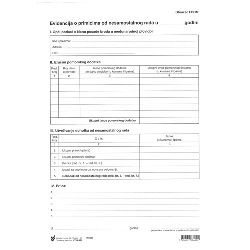 IX-402 EVIDENCIJA O PRIMICIMA OD NESAMOSTALNOG RADA (Obrazac EPOM); List, 21 x 29,7 cm