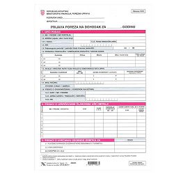 IX-357/17 Prijava poreza na dohodak