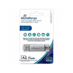 MediaRangeMEMORIJAUSBSTICK3.0,16GBsUSBType-Ckonektorom,MR935