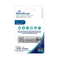 MediaRangeMEMORIJAUSBSTICK3.0,64GBsUSBType-Ckonektorom,MR937