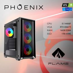 Računalo Phoenix FLAME Y-559 Intel i5 14400F/16GB DDR4/NVMe SSD 1TB/VGA RTX 4060 TI