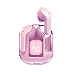 Slušalice ADDA TWS-003-PK, Crystal TWS, inear, AAC, bluetooth 5.1, roze