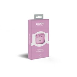 Slušalice Adda Collins TWS-007-LP, Sparkle TWS, bluetooth 5.3, roze