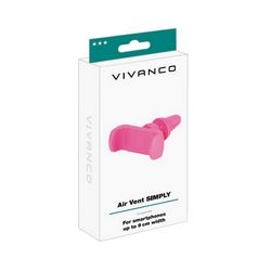 Auto nosač VIVANCO 62379 SIMPLY, za ventilaciju, rozi