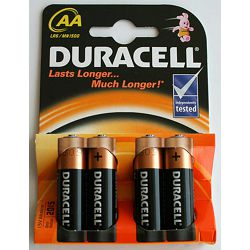 Baterija DURACELL AA (LR6) IMPROVED BASIC 4/1 alkalna 411103 bls P1/20