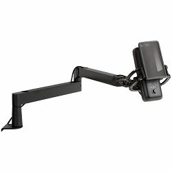 Elgato Wave Mic Arm (Low Profile), 360° arm rotation, Padded clamp, Cable channels, Detachable riser, Compatible with 1/4", 3/8" and 5/8" mic mounts, Maximum load: 2kg (mic and accessories)