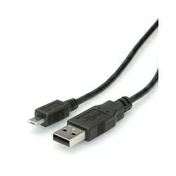 Roline USB2.0 kabel TIP A(M) na Micro B(M), 1.8m, crni