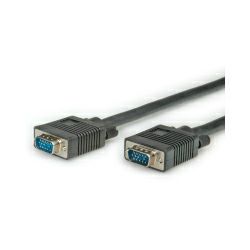 Roline VGA HQ kabel, HD15 M/M, 10m, crni