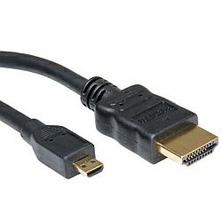 Roline HDMI kabel sa mrežom, TIP A (M) - TIP D (M) (micro), 2.0m