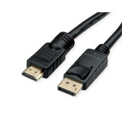 Roline DisplayPort Cable, DP - UHDTV M/M, active, 10m