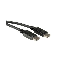 Roline VALUE DisplayPort kabel, DP-DP M/M, 2.0m, crni