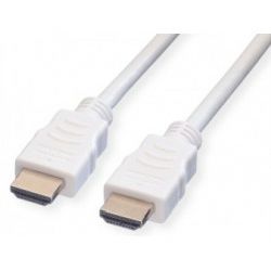 Roline VALUE HDMI kabel, M/M, 1.0m, bijeli