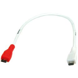 Roline VALUE USB2.0 kabel za punjenje TIP Micro B(M) - Micro B(M), 0.3m, bijeli