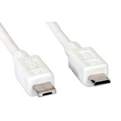 Roline VALUE USB2.0 kabel TIP Micro A(M) na Micro B(M), 1.8m, bijeli