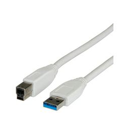 Roline VALUE USB3.0 kabel TIP A-B M/M, 1.8m