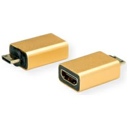 Roline GOLD adapter Mini HDMI - HDMI, M/F