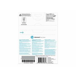 HP advanced photopaper glossy borderless Q8696A
