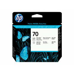 HP 70 Photo Printhead black+light grey