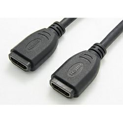 Roline VALUE adapter/kabel HDMI - HDMI, F/F, 0.2m