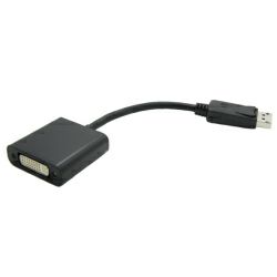 Roline VALUE adapter/kabel DisplayPort - DVI, M/F, 0.15m