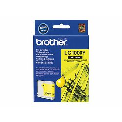 BROTHER LC1000Y ink yellow 400pages, LC1000Y