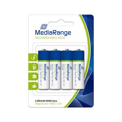 MediaRangeAA(HR6)1,2VpunjiveNI-Mh2100mAh4kom,MRBAT121