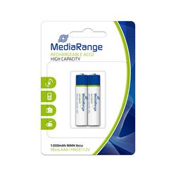 MediaRangeAAA(HR03)1,2VpunjiveNI-Mh1000mAh2kom,MRBAT122