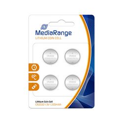MediaRangeCR2032/3VLitijevebaterijeCOIN4kom,MRBAT132
