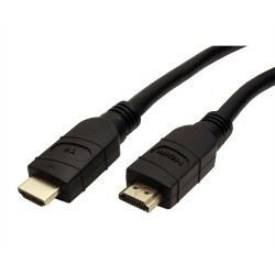 Roline VALUE Ultra HD HDMI 4K kabel sa mrežom, HDMI M - HDMI M, 25m