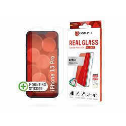 Zaštitno staklo DISPLEX Real Glass 2D za Apple iPhone 13 Pro, prozirna + maskica (01512)