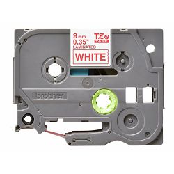 BROTHER TZE222 tape red/white 9mm 8m, TZE222