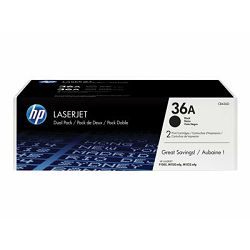 HP Toner CB436A black 2-pack HV