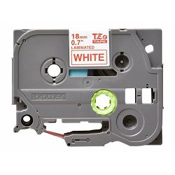 BROTHER TZE242 tape red/white 18mm 8m TZE242