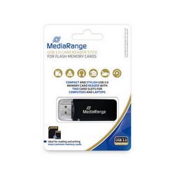 MediaRangeUSB3.0All-in-OneCardReaderBlack,MRCS507