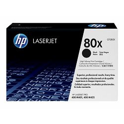 HP Toner 80X black  HV