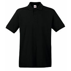 Majica FOL Polo Premium KR 180g crna XL P36