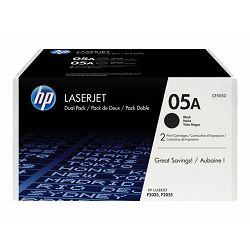 HP Toner 05A black 2-pack