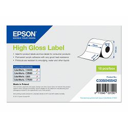 EPSON High Gloss Label - Die-cut Roll C33S045542